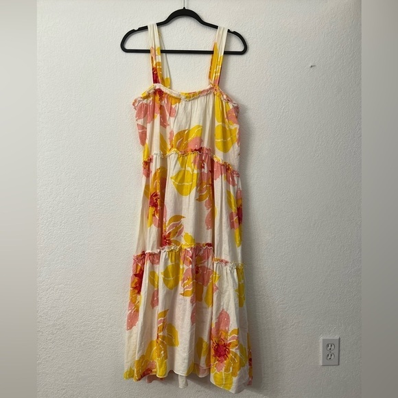 Free People Moonshine midi dress womens size small - Picture 1 of 7